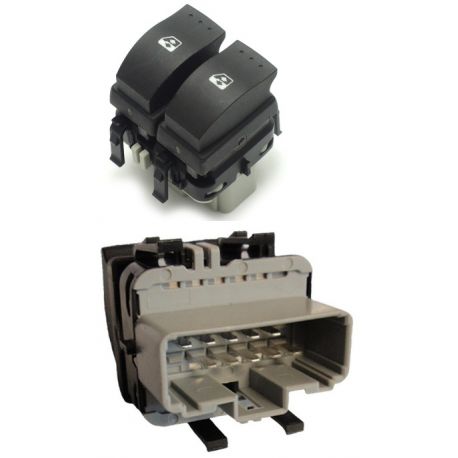 Bouton Leve Vitre Renault Clio 2 Megane Trafic Master