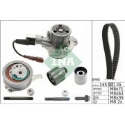 kit de courroie distribution + Pompe à eau Audi A3 A4 A5 A6 Q2 Q3 Q5 TT 2.0 TDi