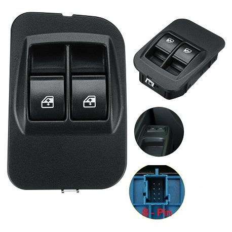 Visiere Iveco R&eacute;gulateur De Vitre Avant Gauche Pour Citro&euml;n Nemo, Fiat Fiorino, Peugeot Bipper - R&eacute;f&eacute;rence 9221EH/EP Kit L&egrave;ve-vitre &eacute;lectrique CQX