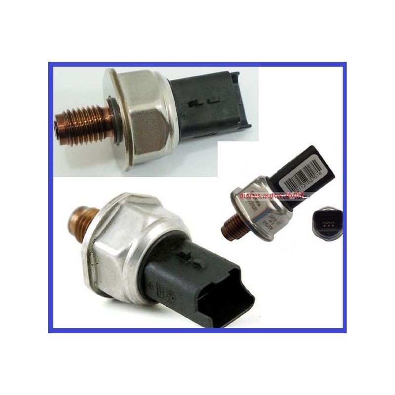 Capteur de pression de carburant rampe Peugeot Citroen 1.4 / 1.6 Hdi Sensata Pièces Autos 2607